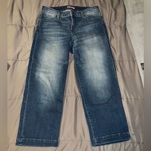 Tommy Hilfiger Wide Leg Cropped Jeans